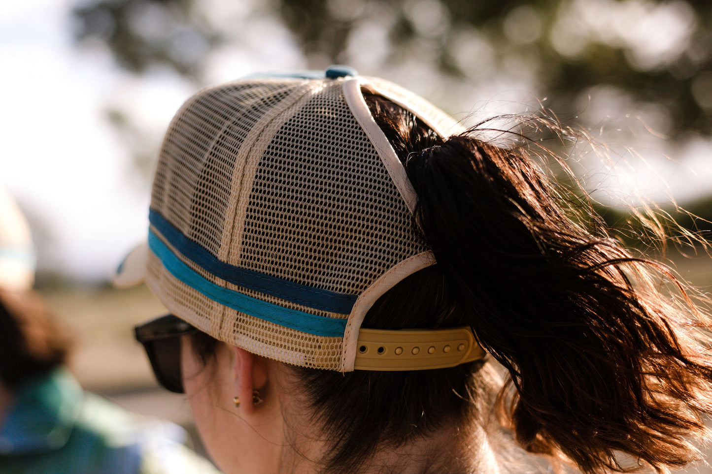 High Peak Ponytail Trucker Cap